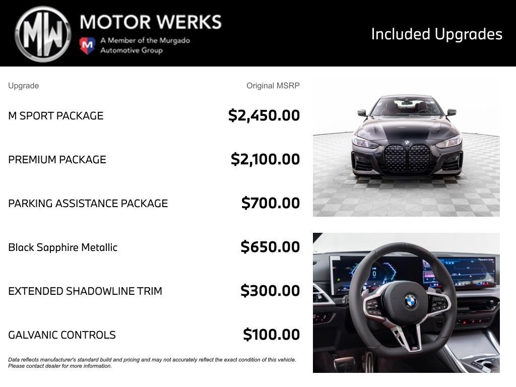New 2026 BMW 430i xDrive Coupe w/ M Sport Package AWD/4WD image 4