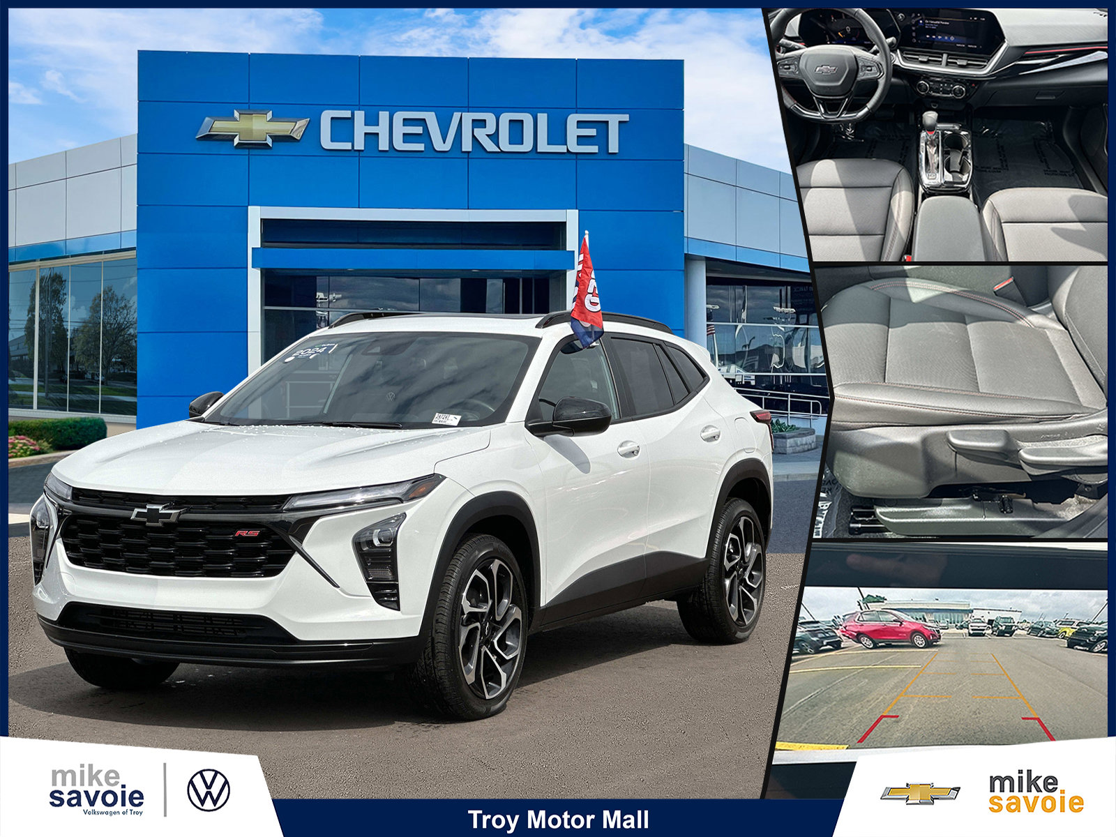 Certified 2024 Chevrolet Trax RS w/ Sunroof Package FWD image 1