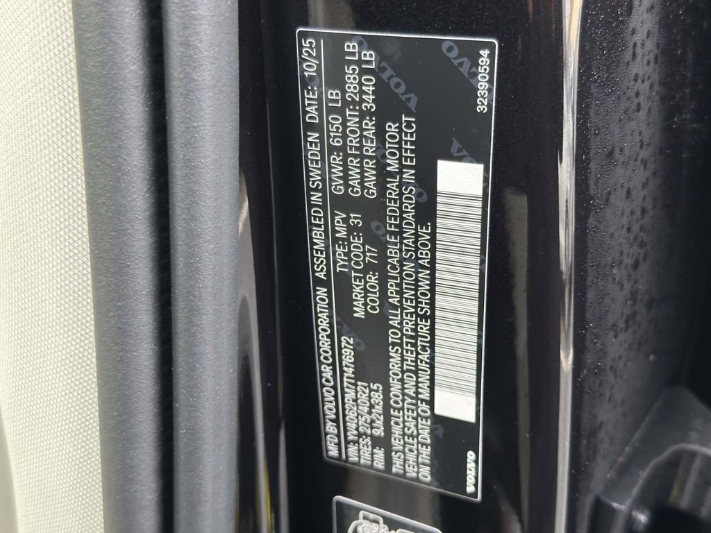 New 2026 Volvo XC90 B6 Ultra w/ Protection Package Premier image 25