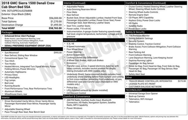 Used 2018 GMC Sierra 1500 Denali AWD/4WD image 43