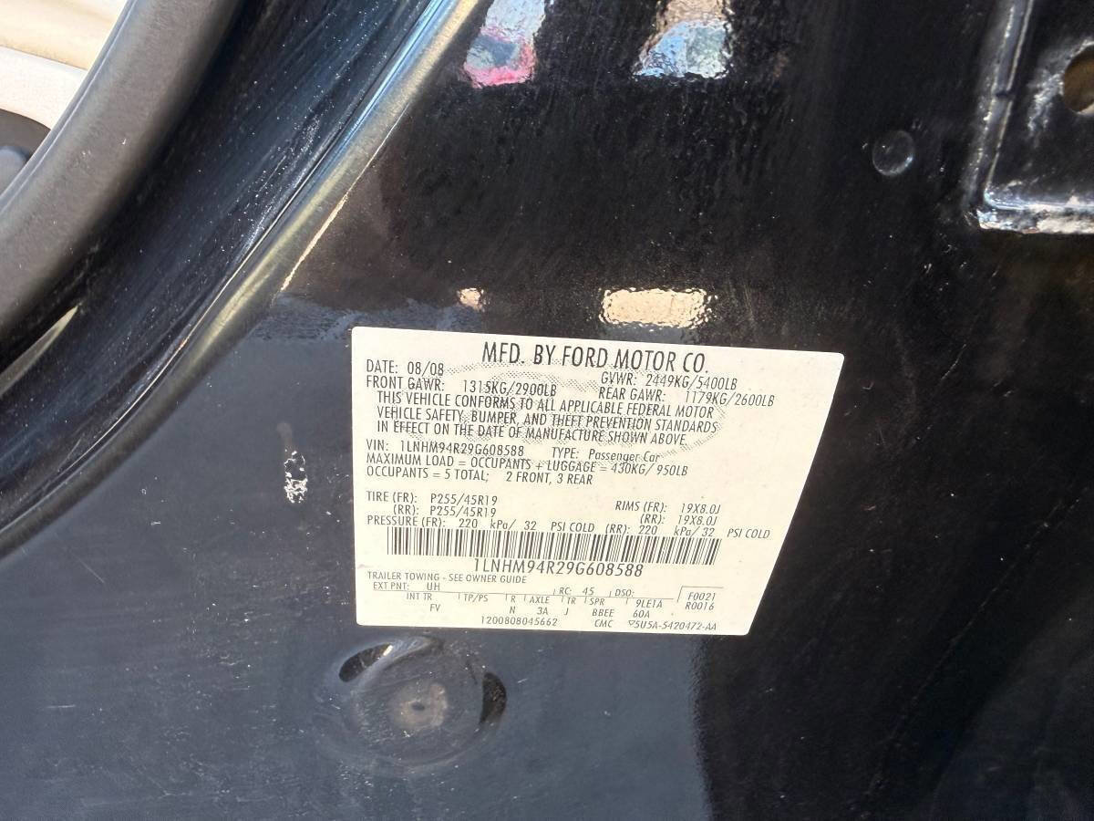 Used 2009 Lincoln MKS AWD image 7