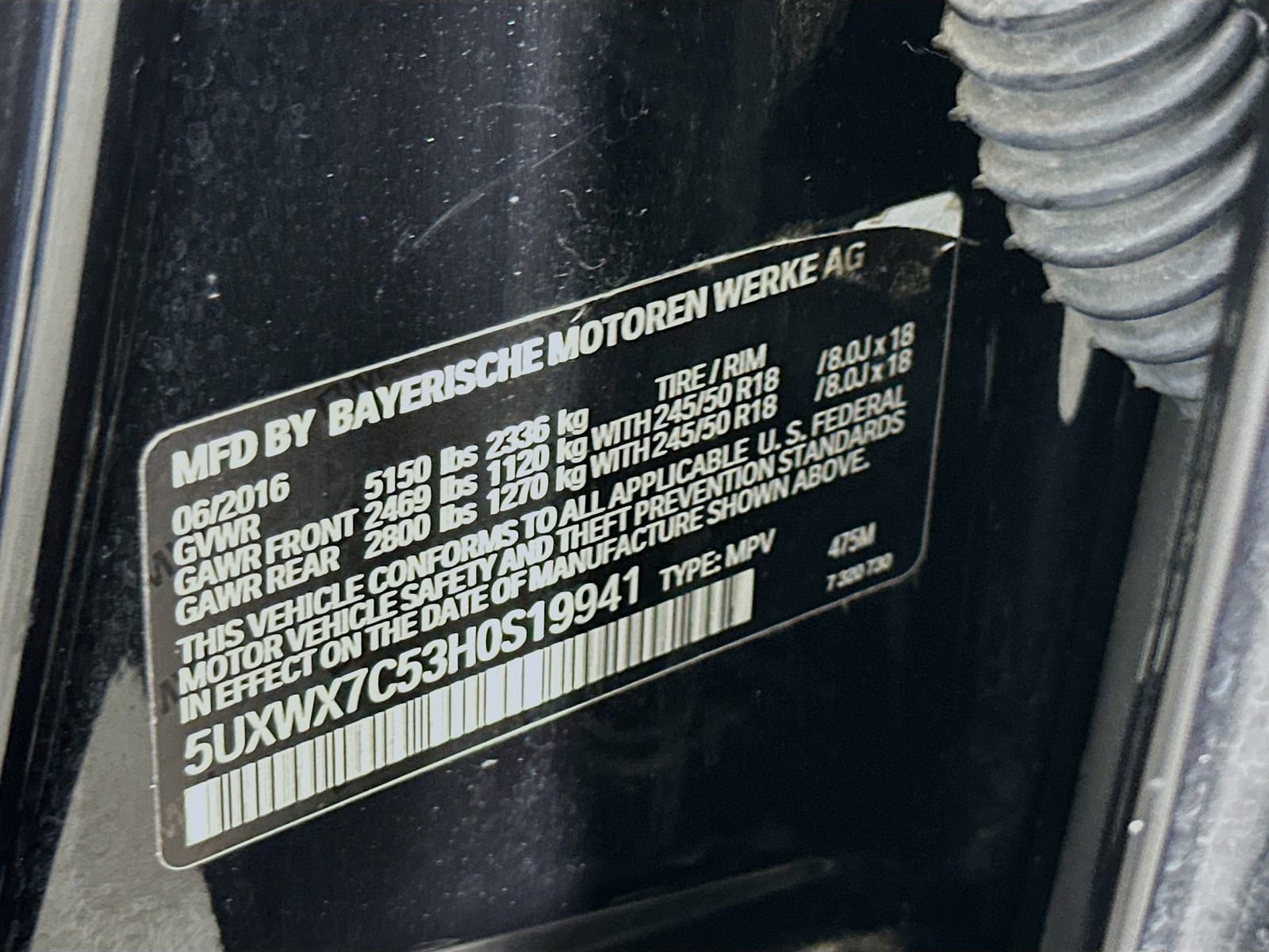 Used 2017 BMW X3 xDrive35i image 32