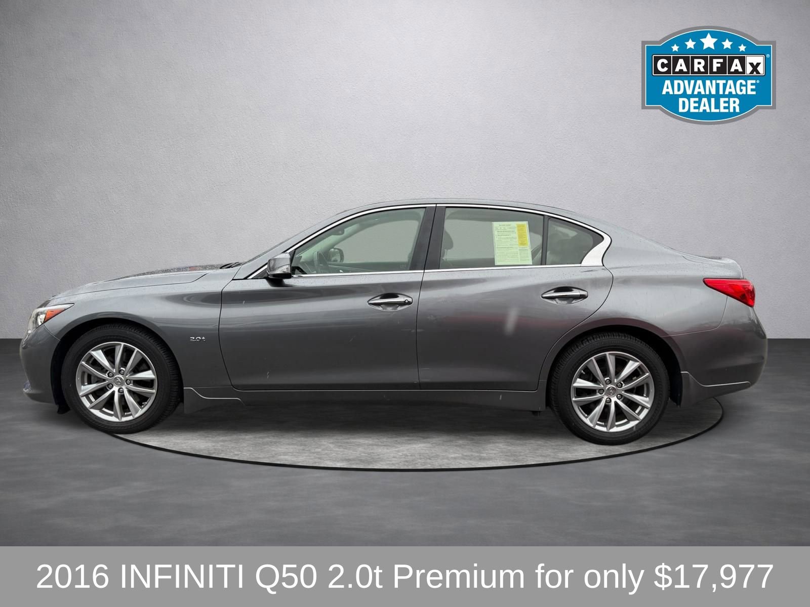 Used 2016 INFINITI Q50 Premium w/ 2.0T Premium Plus Package image 10