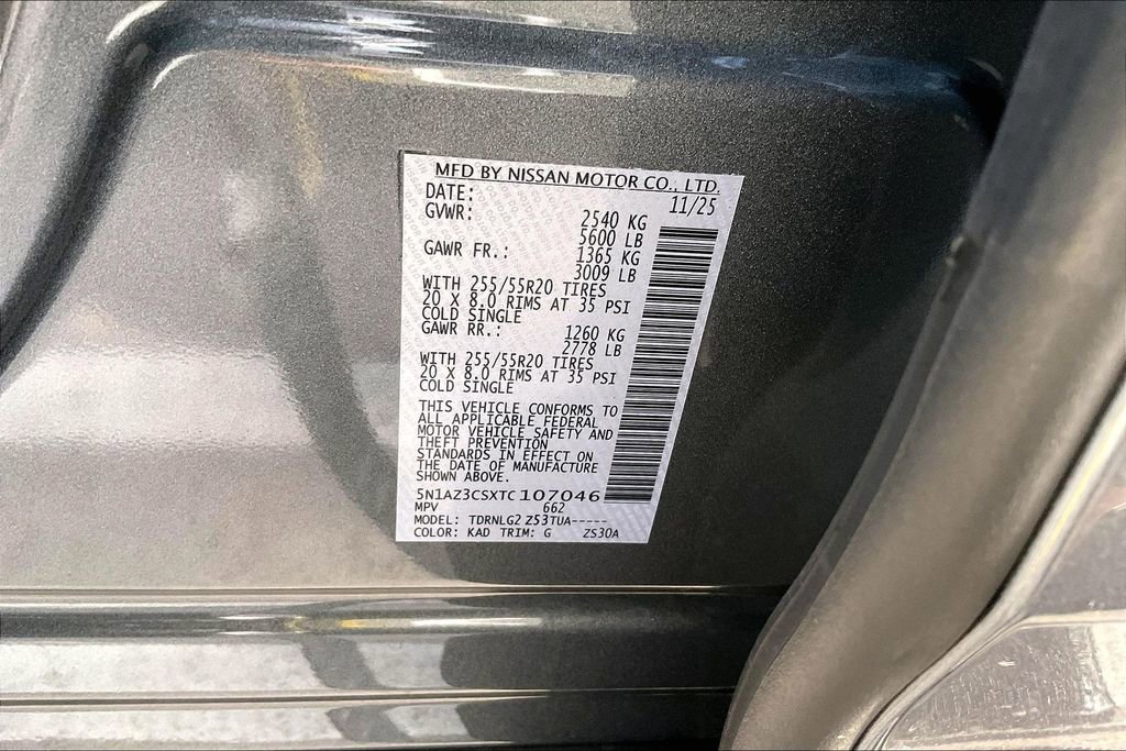 New 2026 Nissan Murano SL image 43