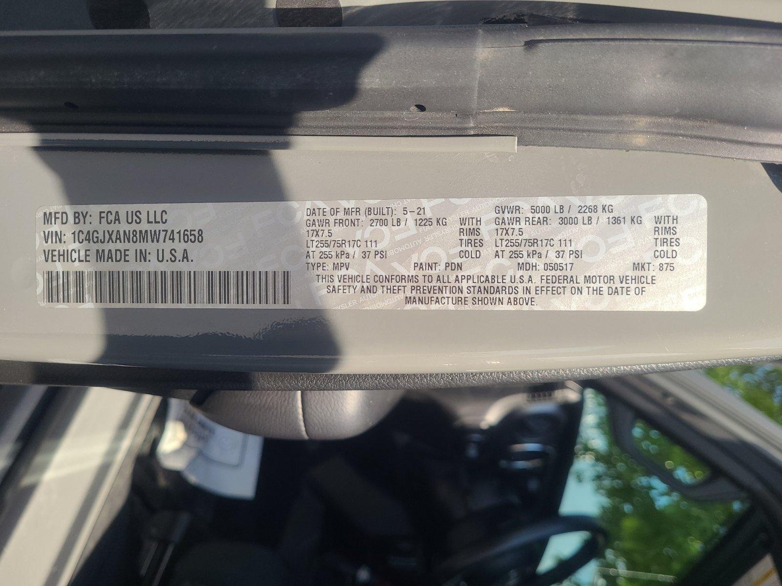 Used 2021 Jeep Wrangler Sport AWD/4WD image 25