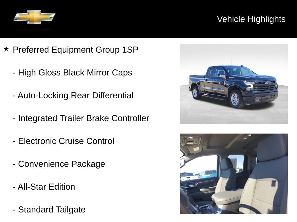 Used 2025 Chevrolet Silverado 1500 RST w/ Convenience Package II AWD/4WD image 20
