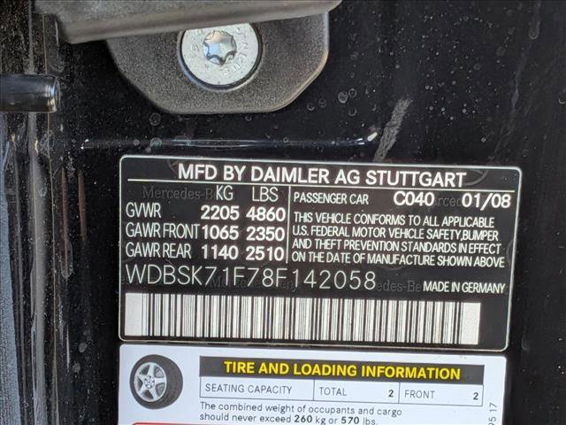 Used 2008 Mercedes-Benz SL 550 image 22