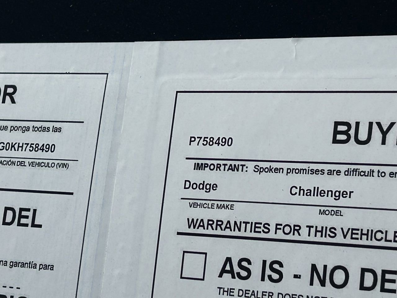 Used 2019 Dodge Challenger SXT image 33