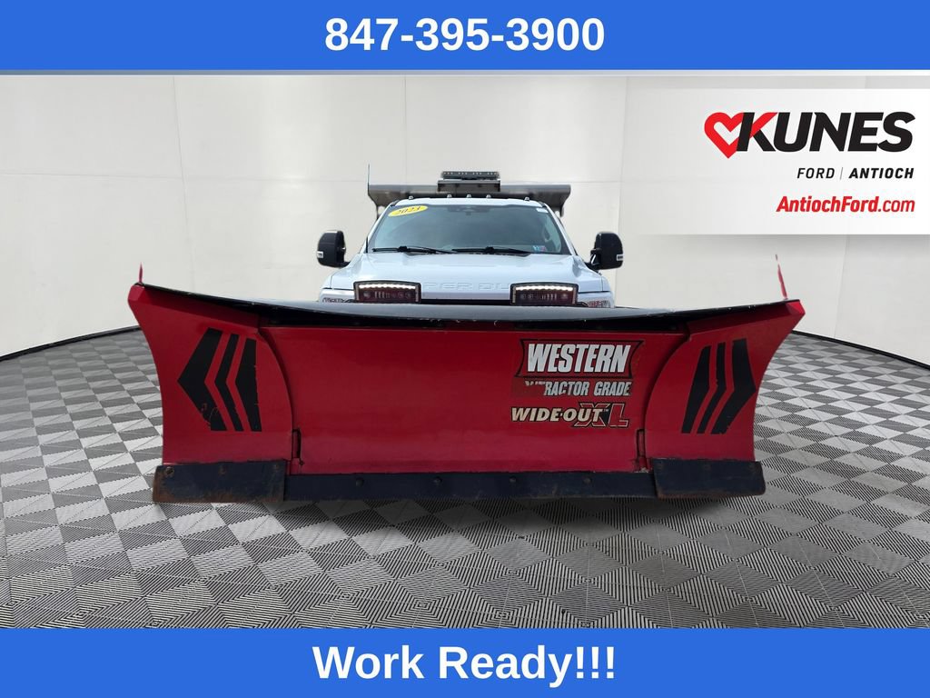 Used 2023 Ford F450 XL w/ Snow Plow Prep Package AWD/4WD video 2
