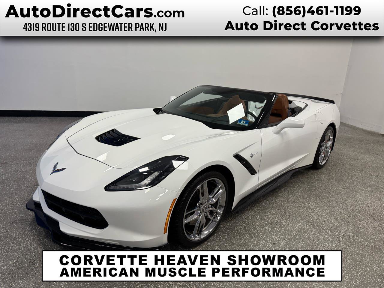 Used 2014 Chevrolet Corvette Stingray Convertible w/ 3LT Preferred Equipment Group image 1