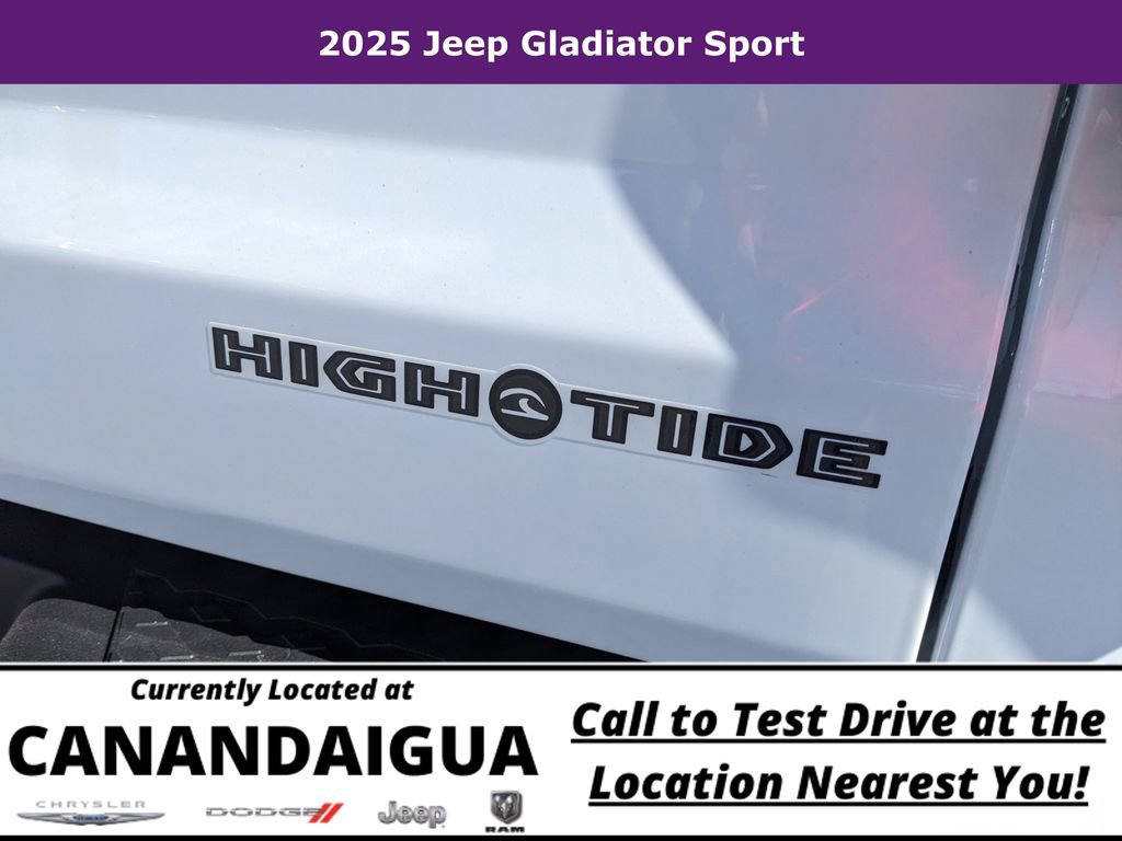 New 2025 Jeep Gladiator Sport AWD/4WD image 32