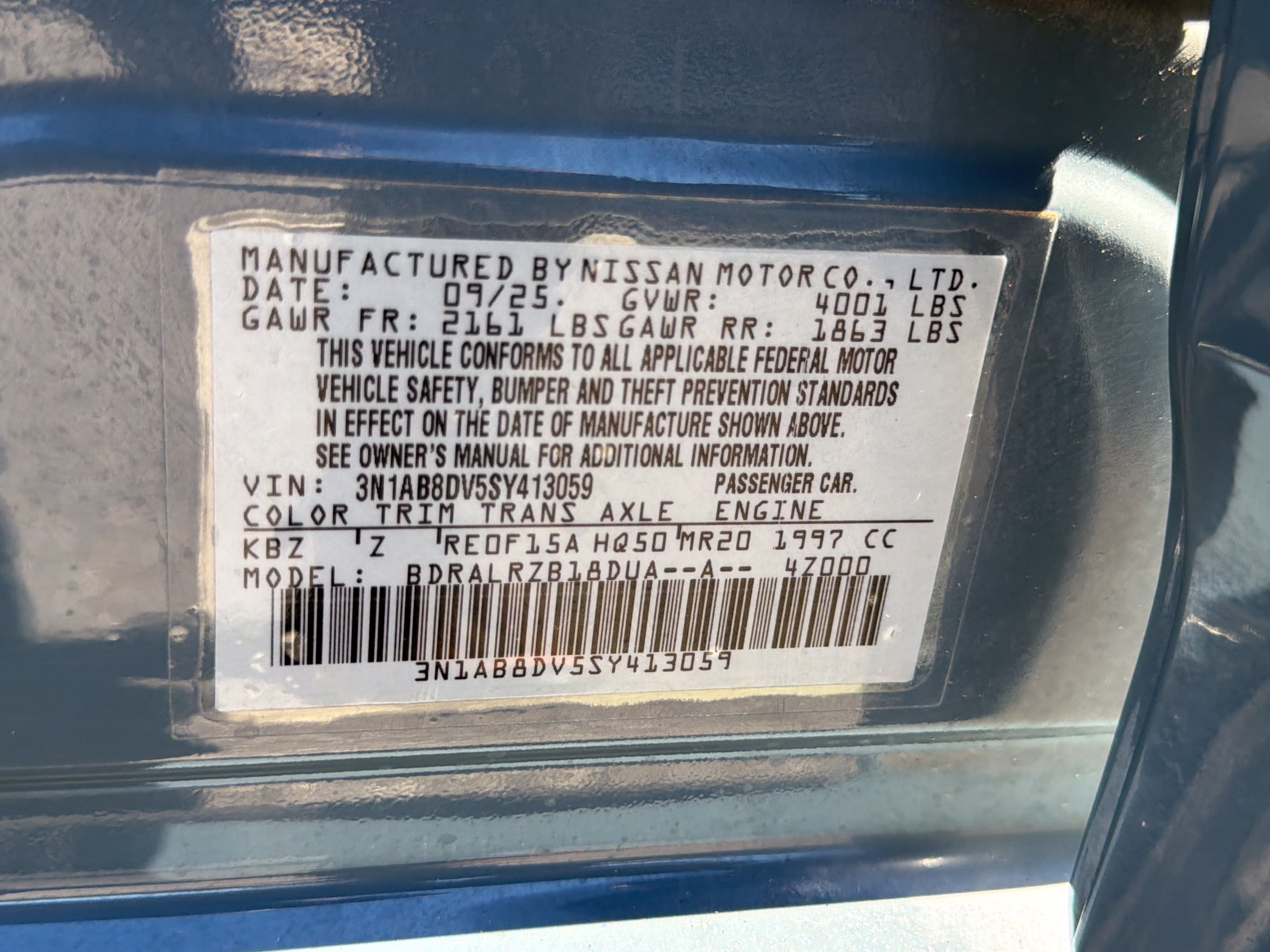 Used 2025 Nissan Sentra SR FWD image 25