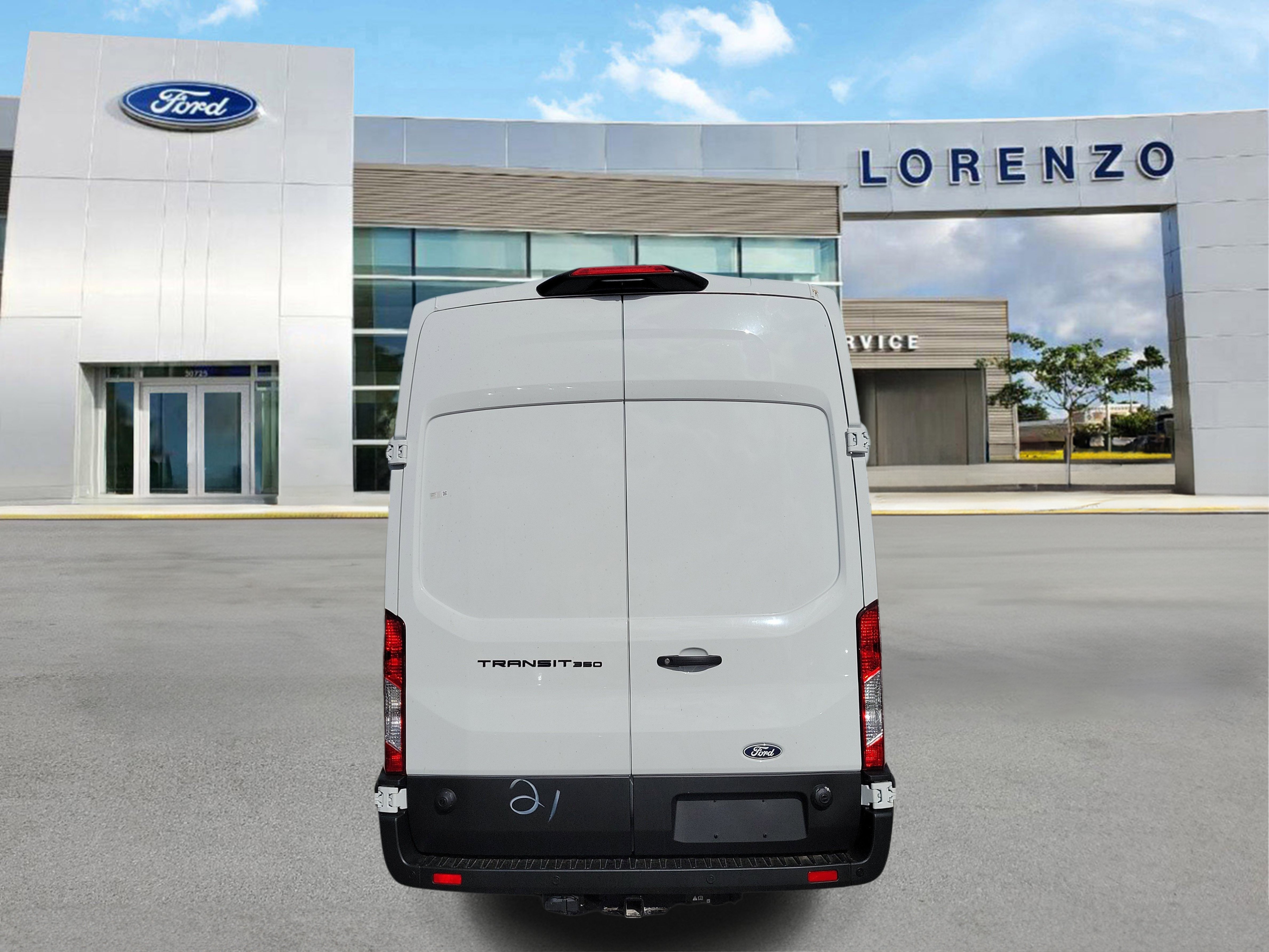New 2026 Ford Transit 350 148 High Roof Extended w/ Load Area Protection Package RWD image 5