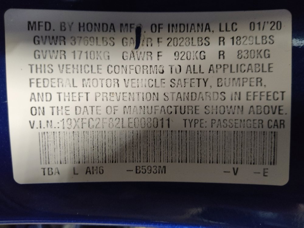 Used 2020 Honda Civic Sport image 33