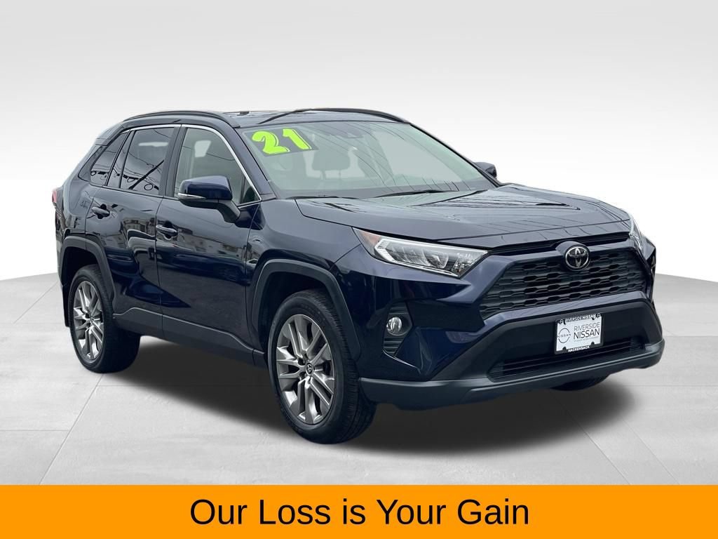 Used 2021 Toyota RAV4 XLE Premium AWD/4WD image 3