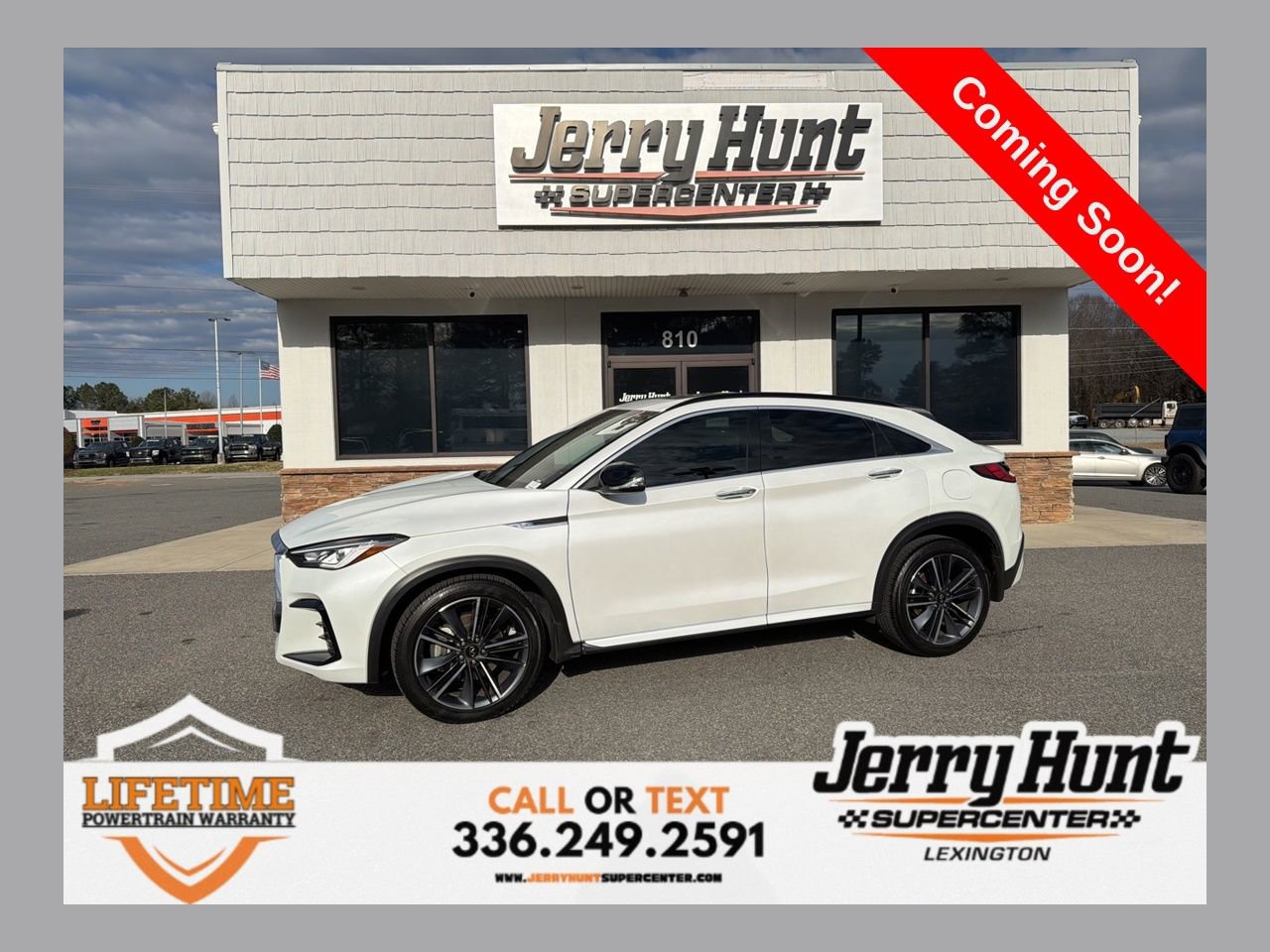 Used 2025 INFINITI QX55 Luxe w/ Cargo Package