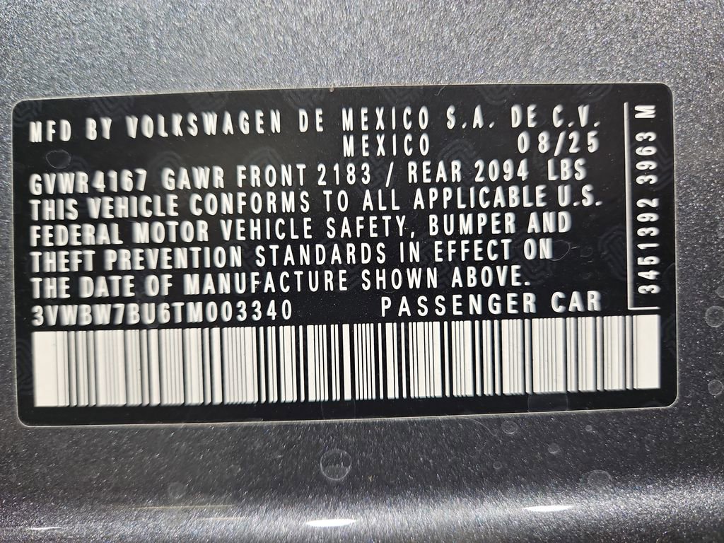 New 2026 Volkswagen Jetta Sport image 28