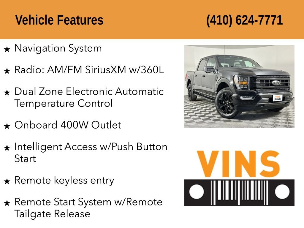 Used 2023 Ford F150 XLT w/ Equipment Group 302A High image 5