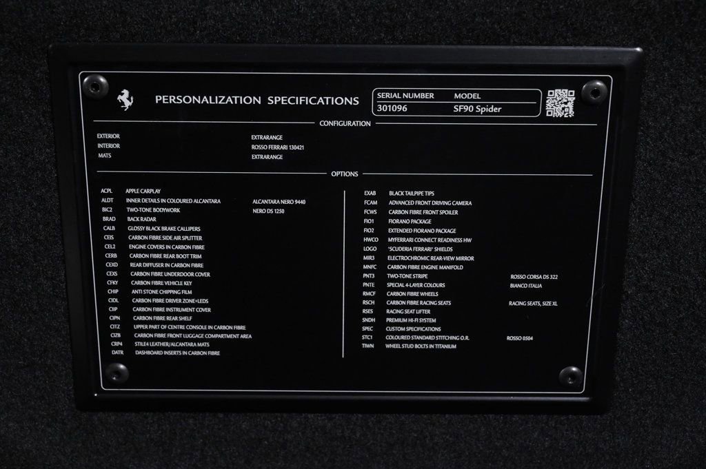 Certified 2024 Ferrari SF90 Spider AWD/4WD image 32