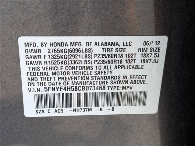 Used 2012 Honda Pilot EX-L image 26