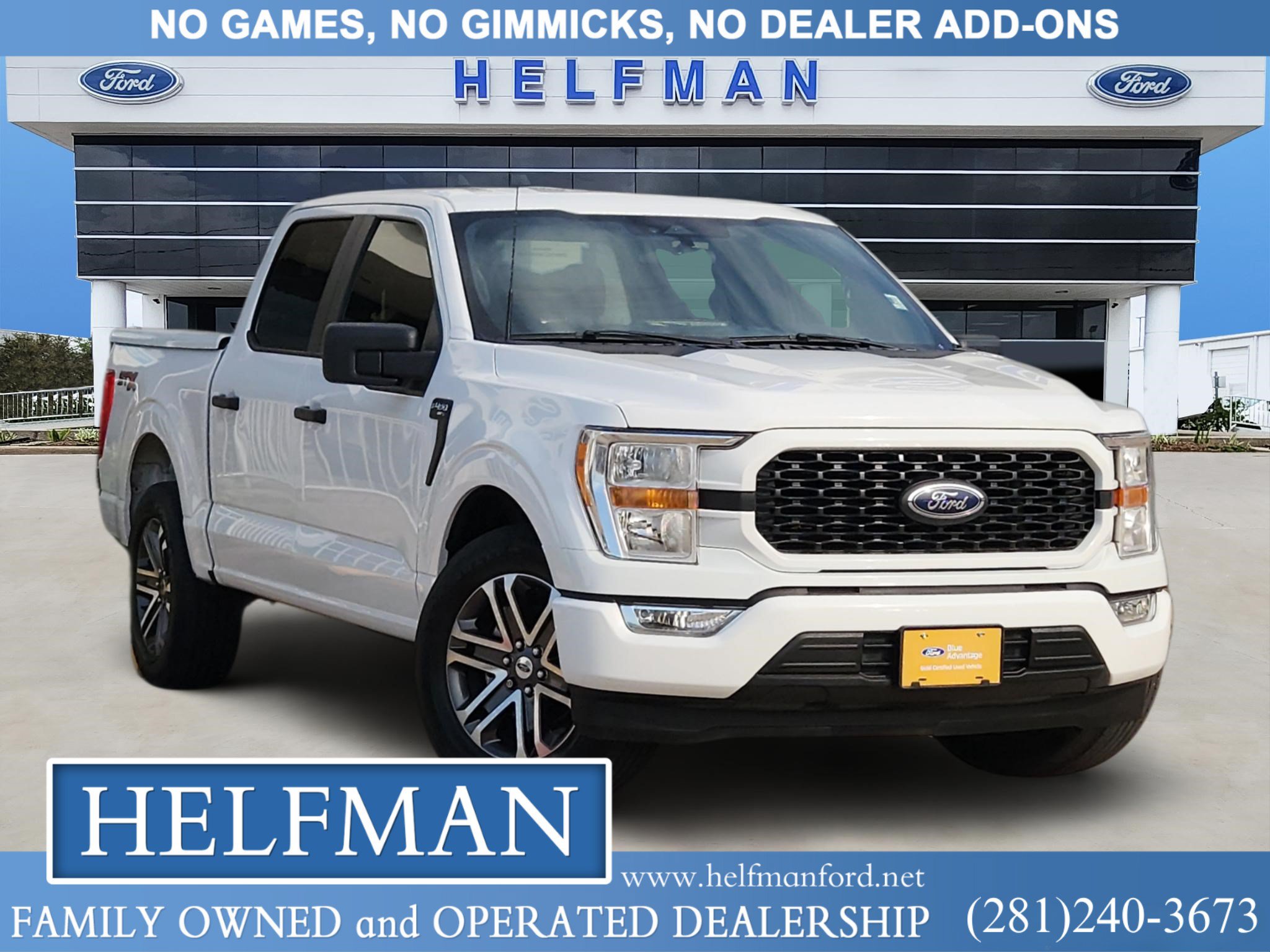 Certified 2022 Ford F150 XL w/ STX Appearance Package RWD image 1