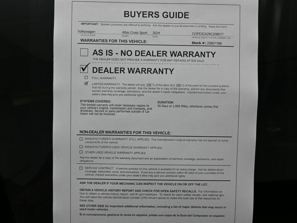 Used 2024 Volkswagen Atlas Cross Sport SEL Premium R-Line image 37