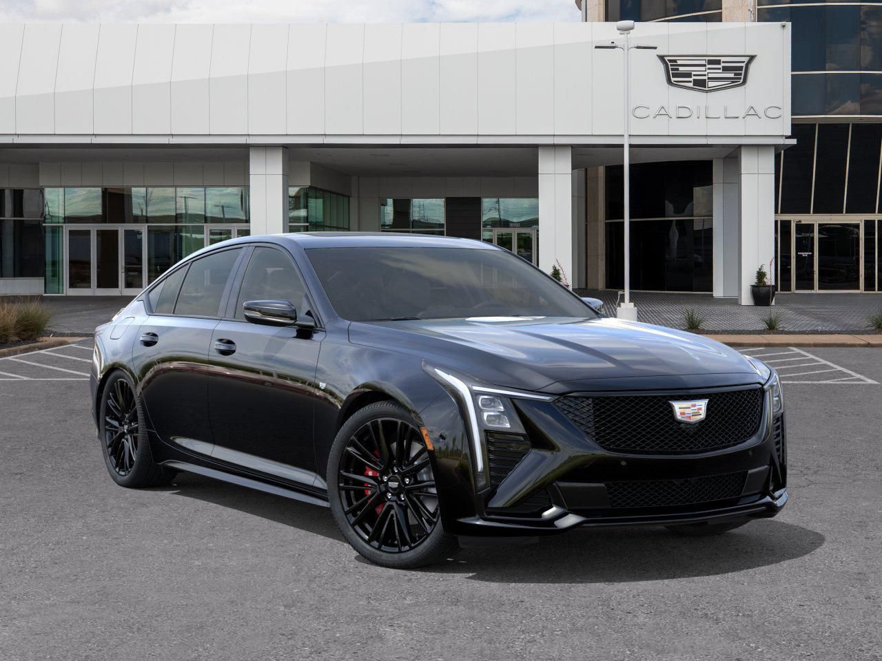 New 2026 Cadillac CT5 Sport w/ LPO, ONYX Package RWD image 7