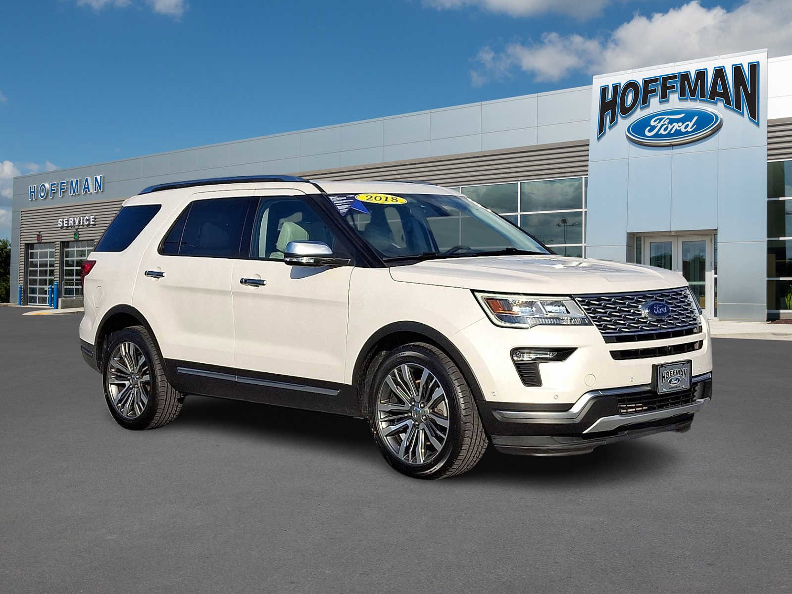 Certified 2018 Ford Explorer Platinum image 1
