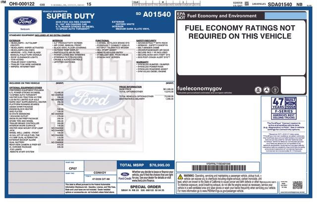 New 2025 Ford F600 4x4 Regular Cab Super Duty w/ XL Chrome Package image 4