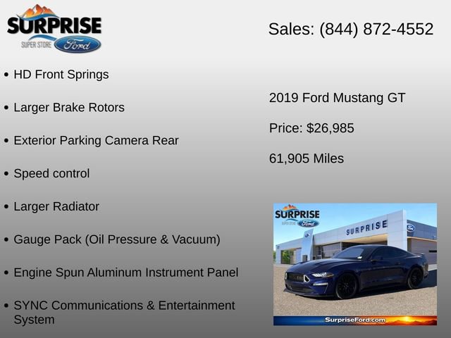 Used 2019 Ford Mustang GT w/ GT Performance Package RWD image 18