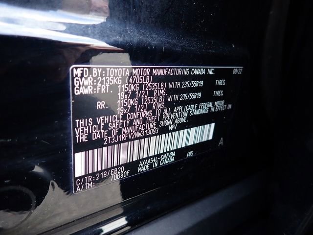 Used 2022 Toyota RAV4 Adventure w/ Convenience Package image 17