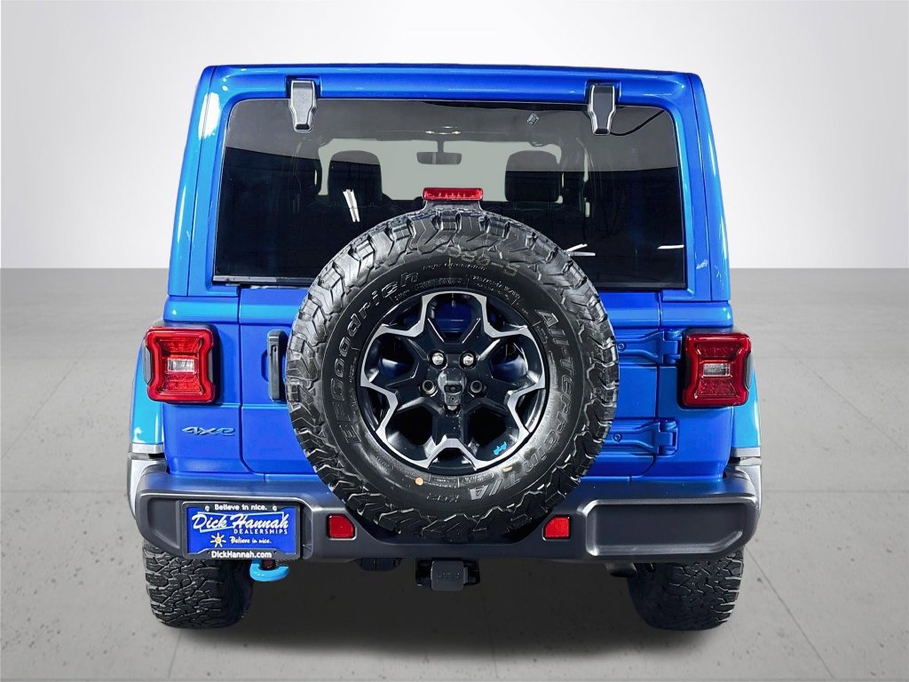 Certified 2023 Jeep Wrangler Unlimited Rubicon 4xe w/ Cold Weather Group AWD/4WD image 8