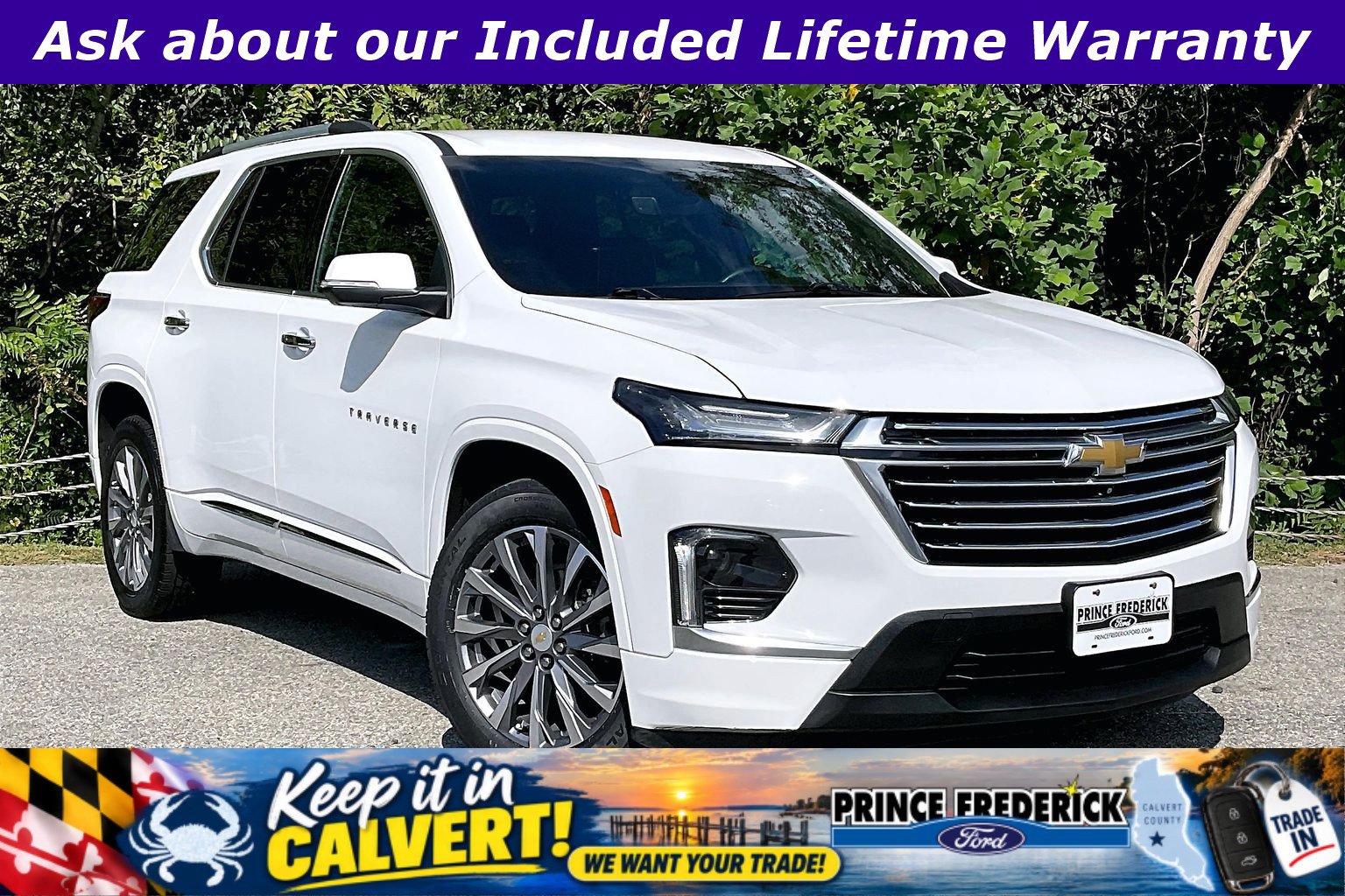 Used 2023 Chevrolet Traverse Premier AWD/4WD image 1