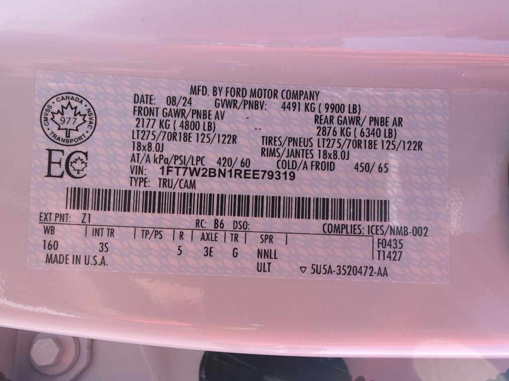 Used 2024 Ford F250 XLT w/ FX4 Off-Road Package image 24