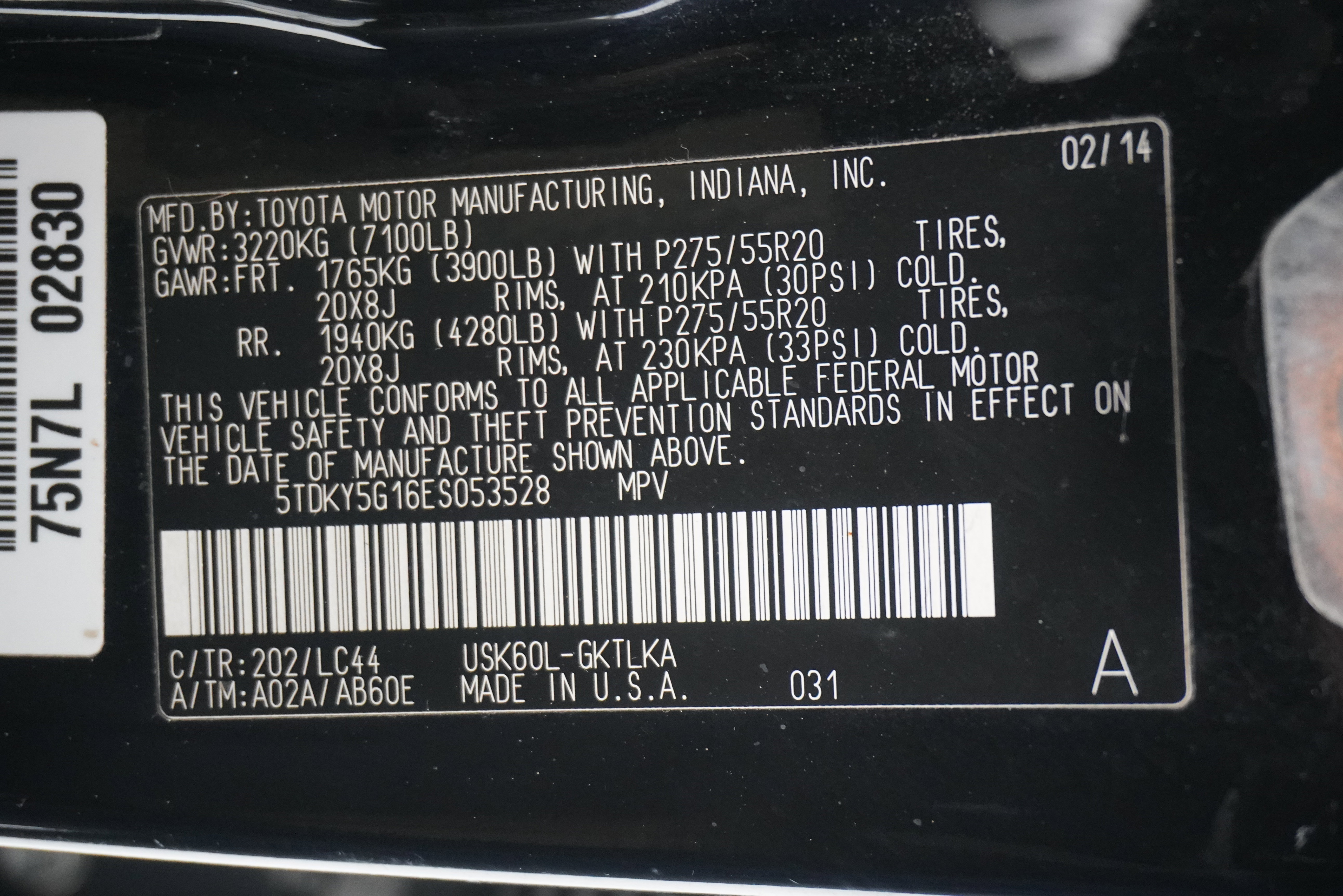 Used 2014 Toyota Sequoia Limited RWD image 32