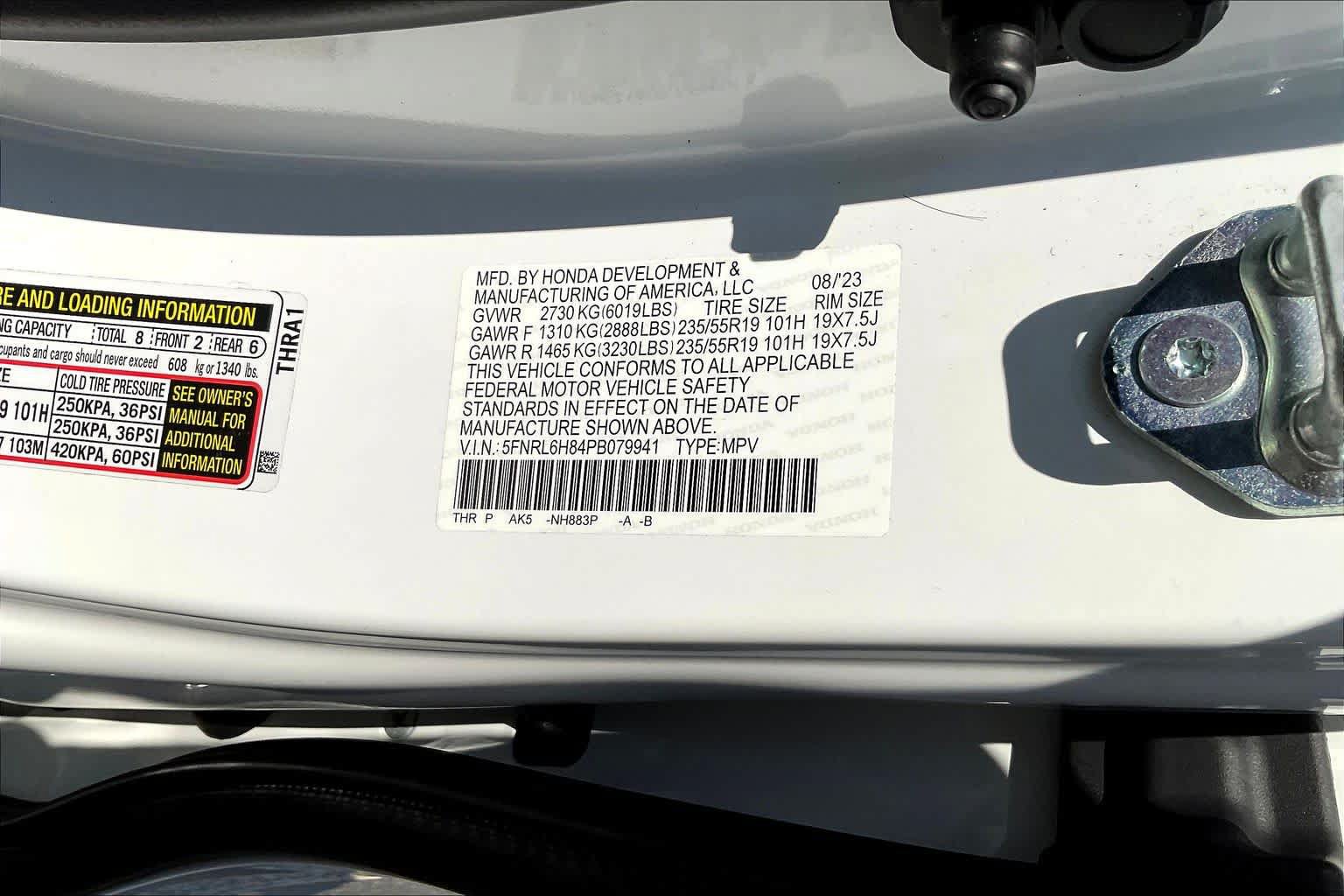 Used 2023 Honda Odyssey Touring image 35