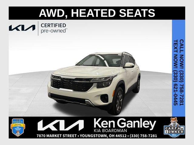 Certified 2024 Kia Seltos S AWD/4WD 360° Tour