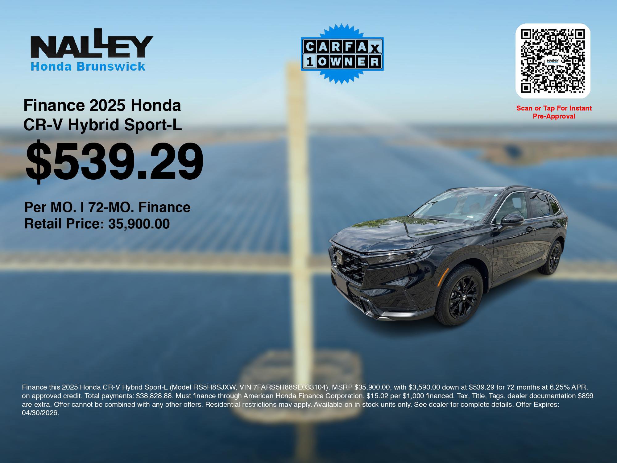 Certified 2025 Honda CR-V Sport-L image 3