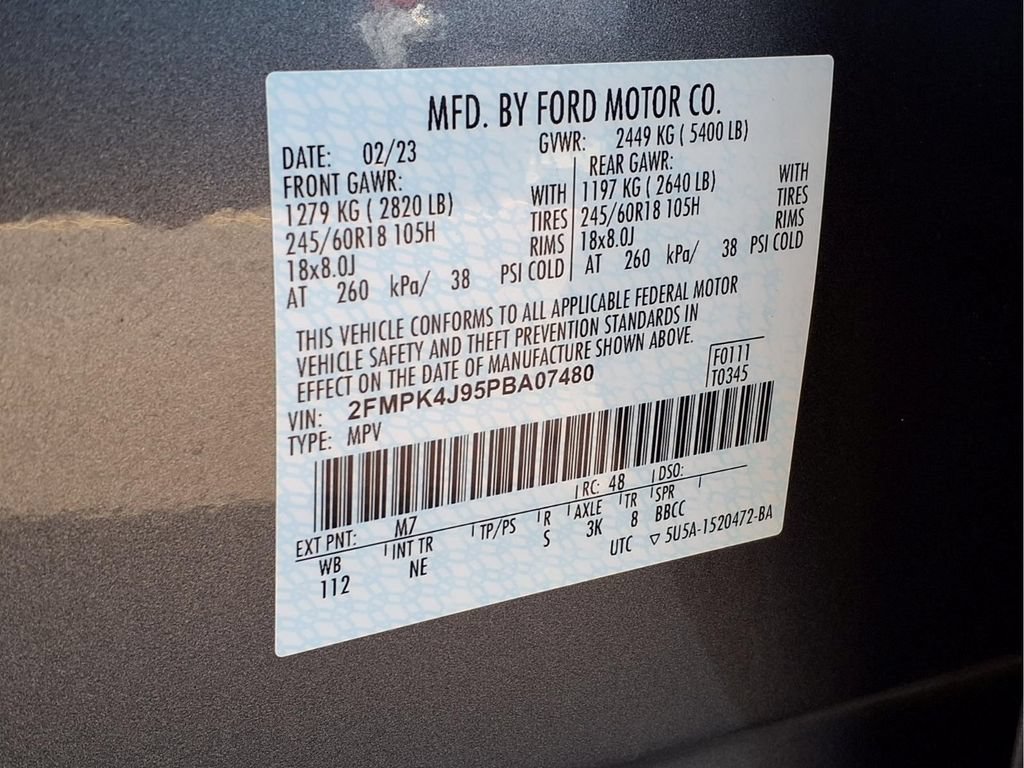 Used 2023 Ford Edge SEL w/ Sport Appearance Package AWD/4WD image 23