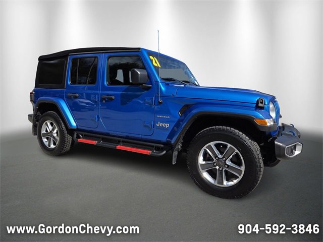 Used 2021 Jeep Wrangler Unlimited Sahara image 8