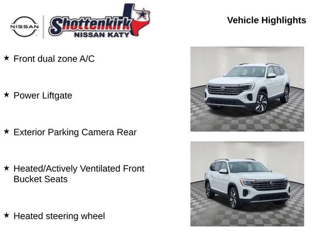 Used 2024 Volkswagen Atlas SE AWD/4WD image 6