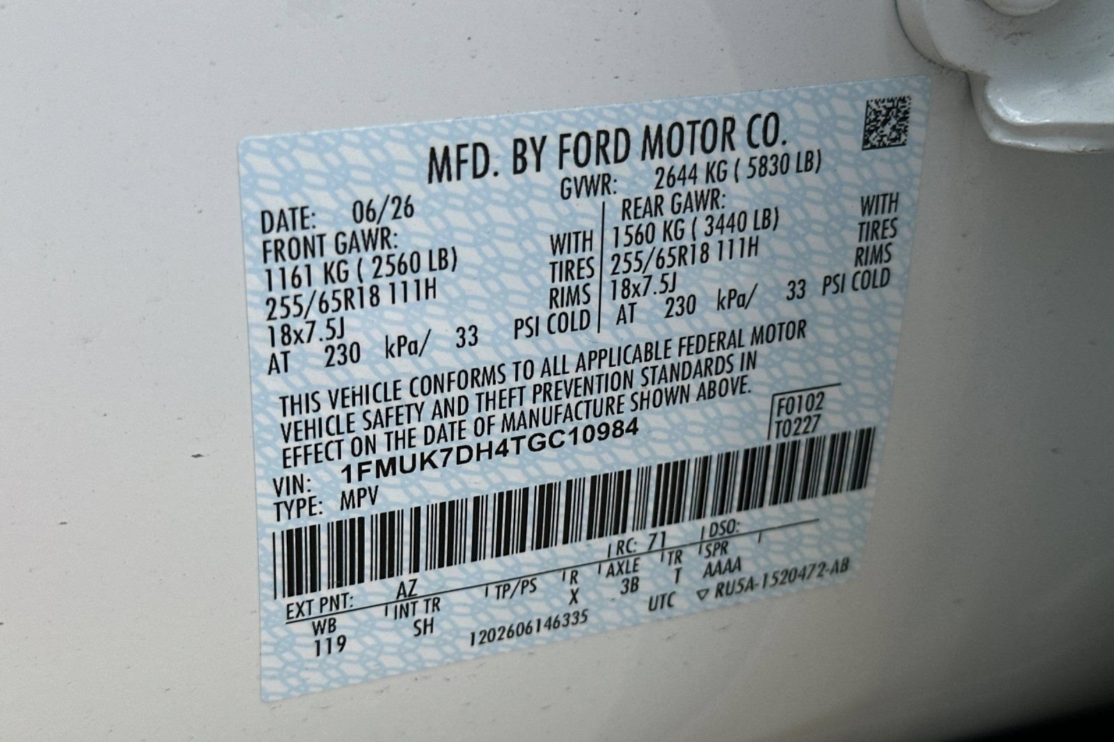 New 2026 Ford Explorer Active w/ Active Comfort Package RWD image 29