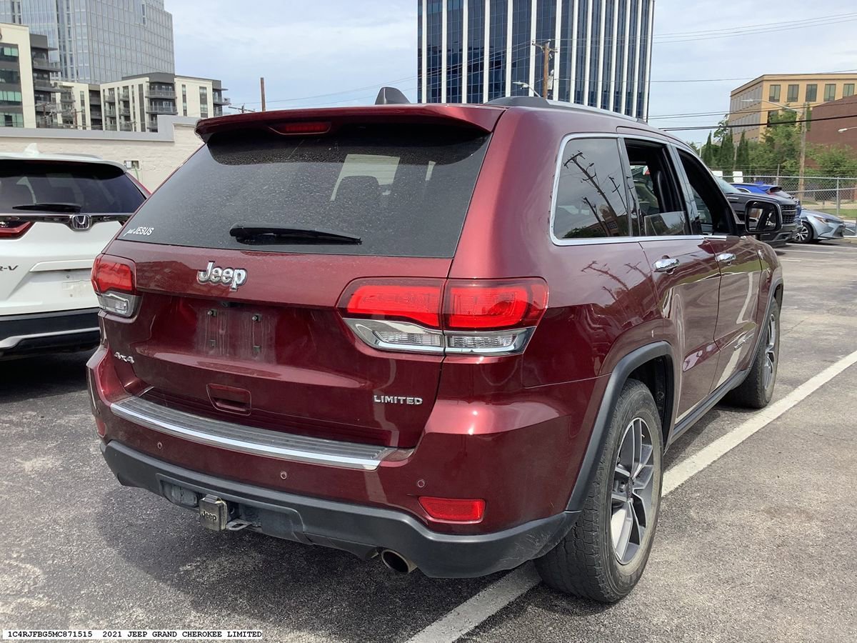 Used 2021 Jeep Grand Cherokee Limited w/ Premium Lighting Group AWD/4WD image 6