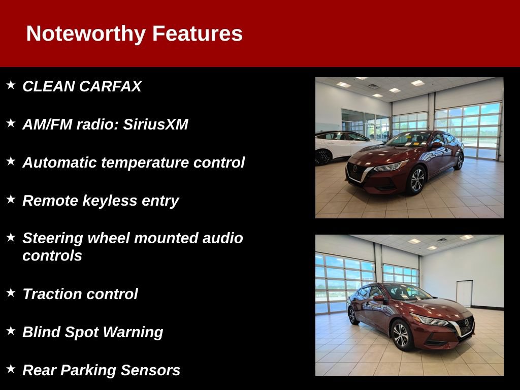 Used 2021 Nissan Sentra SV FWD image 7