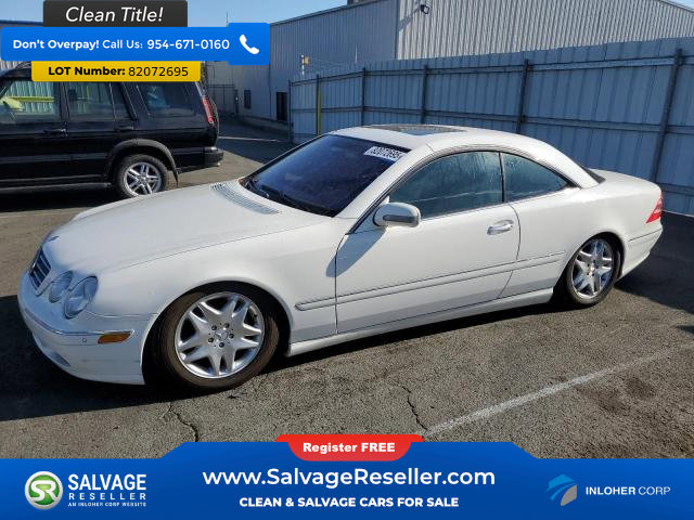 Used 2002 Mercedes-Benz CL 500