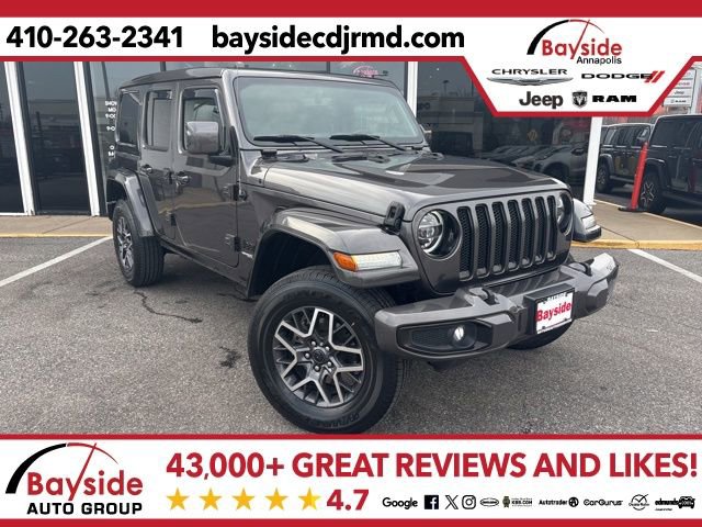 Used 2021 Jeep Wrangler Unlimited Sahara image 1