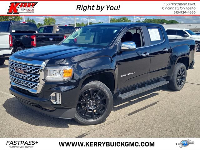 Used 2022 GMC Canyon Denali w/ Denali Black Edition Package AWD/4WD image 1