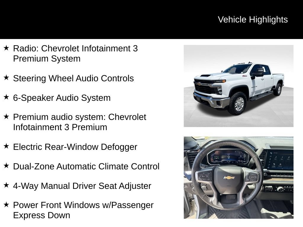Used 2024 Chevrolet Silverado 2500 LT w/ Convenience Package AWD/4WD image 16