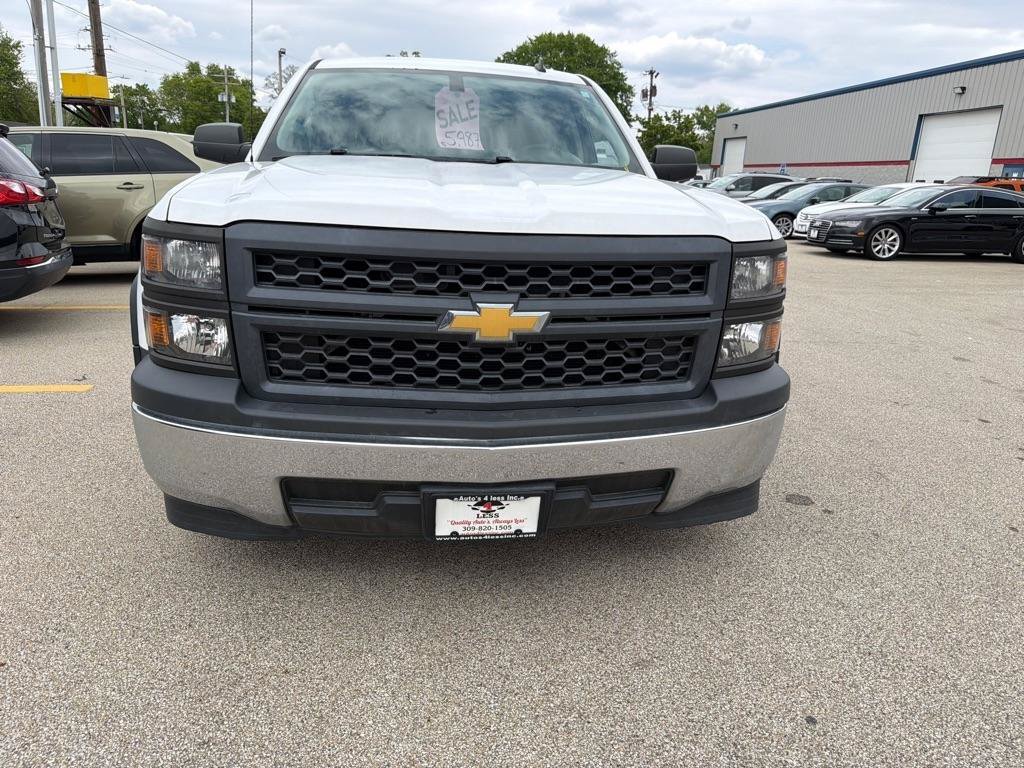 Used 2014 Chevrolet Silverado 1500 W/T w/ Chrome Bumper Package RWD image 3