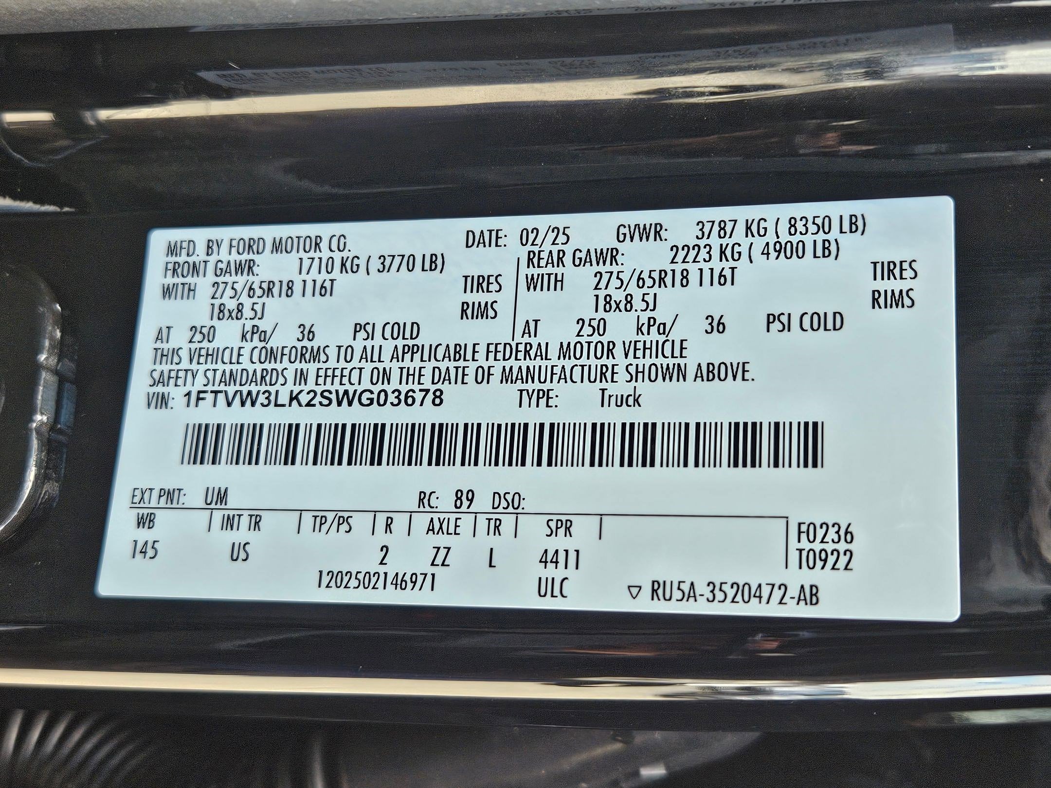 Used 2025 Ford F150 Lightning XLT image 56